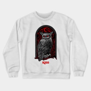 The Moon Owl Kiss Crewneck Sweatshirt